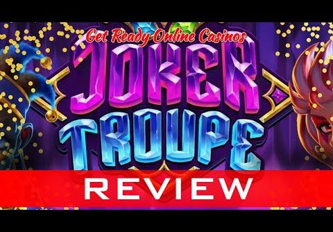 Joker Troupe Slot SUPER MEGA BIG WIN by PUSH GAMING 🎰 Review Free Play Demo