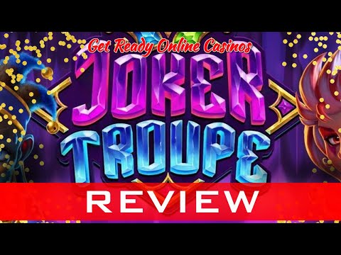 Joker Troupe Slot SUPER MEGA BIG WIN by PUSH GAMING 🎰 Review Free Play Demo