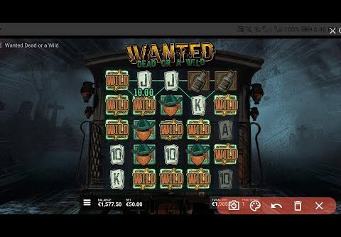 wanted dead or a wild Slot Big Winning