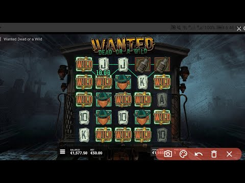 wanted dead or a wild Slot Big Winning