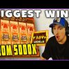 New Record Wins of the week! Biggest Wins from 5000X! Amazing Bonus Buy