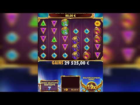 sensational big win  slots machine games pragmatic 30.000€ bonnes 18 Free spins Gates of Olympus