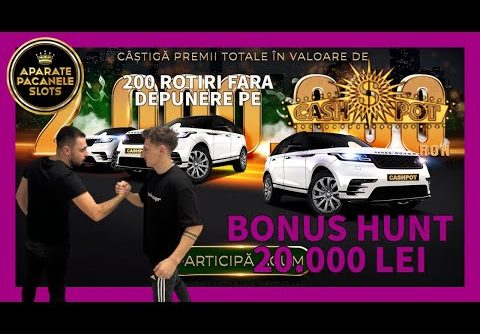 BONUS HUNT NEBUN CU  MEGA DEPUNERE! Pacanistii 578 #aps #aparate #pacanele #slots