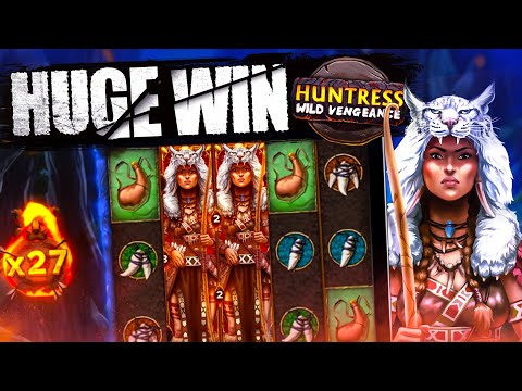 BIG WIN On New Slot! – Huntress Wild Vengeance! (Print Studios)