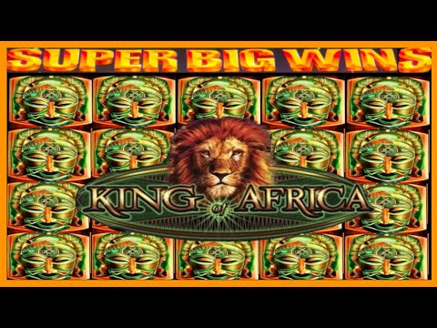 King of Africa Slot **SUPER BIG WINS!** Various Bets 🦁