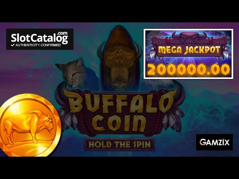 Mega win  Buffalo Coin: Hold The Spin slot from Gamzix