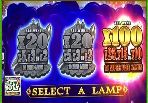 ** 100x Bonus on Magic Lamp ** Super Free Games ** SLOT LOVER **