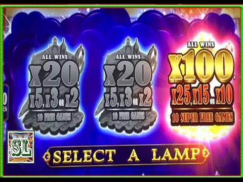 ** 100x Bonus on Magic Lamp ** Super Free Games ** SLOT LOVER **