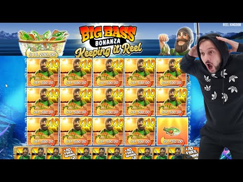 BIG BASS BONANZA – KEEPING it REAL – BIG WIN with x10 MULTIPLIER BIG BONUS BUY CASINO SLOT ONLINE