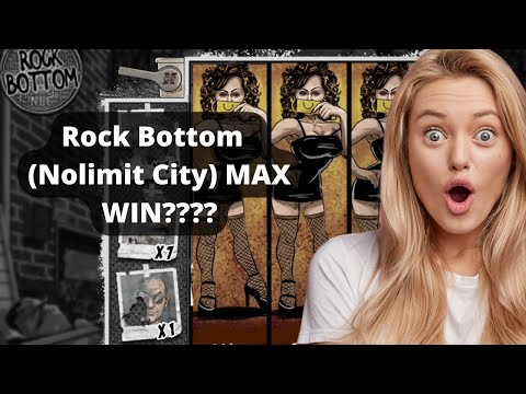 MEGA WIN FROM ROCK BOTTOM SLOT?? (NolimitCity) | NEW CASINO SLOT TODAY 22.11.2022!