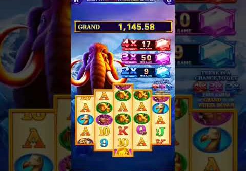 mega win in mammoth slot game