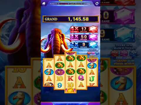 mega win in mammoth slot game