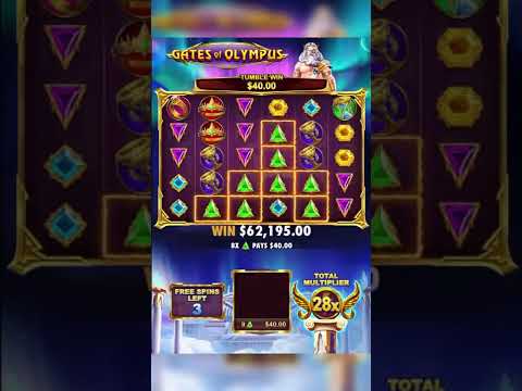 BIG WIN 😱🤑              (GATES  OF OLYMPUS)    #gambling #slot #win #money #shorts