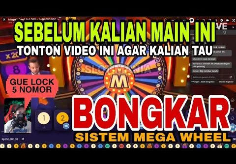 BONGKAR SYSTEM MEGA WHEEL || PRAGMATIC PLAY || LIVE CASINO