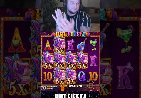 Record Win on Hot Fiesta slot! Mega Win of the week Part2