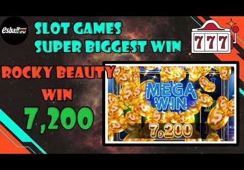 🎸 Got Mega Win 7,200 & Free Spins in Rocky Beauty Slot Machine 🎸