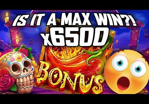 IS IT a MAX WIN x6500 🔥 Muertos Multiplier Megaways  – Community Slots Biggest Wins