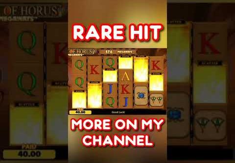 RARE HIT – Eye Of Horus Megaways 6 Scatter Win (uk bookies slots) #shorts #casino #slots