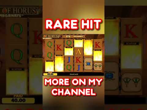 RARE HIT – Eye Of Horus Megaways 6 Scatter Win (uk bookies slots) #shorts #casino #slots