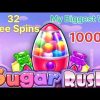 Sugar Rush Biggest Win 1000x Win || Indian Slot Full Screen Multiple 128x 64x 32x || 🎰🎰💰💰💵💵 🔥🔥🔥