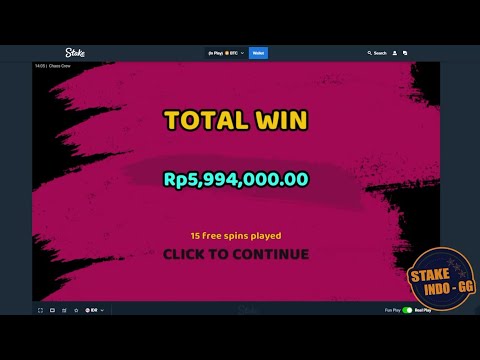 MY BIGGEST WIN EVER ON CHAOS CREW – 6MIL #hacksawgaming