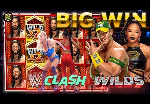 SLOT BIG WIN 💰 WWE CLASH OF THE WILDS 💰 – NEW ONLINE SLOT – ALL41 STUDIOS – ALL FEATURES