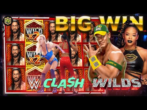 SLOT BIG WIN 💰 WWE CLASH OF THE WILDS 💰 – NEW ONLINE SLOT – ALL41 STUDIOS – ALL FEATURES