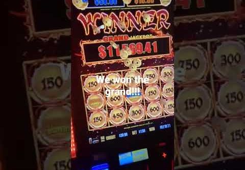 we won the grand jackpot!!! #grandjackpot #slot #bigwin #casino our biggest win ever!