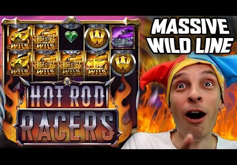 MEGA BIG WIN 🔥 HOT ROD RACERS – The BEST New slot for BONUS BUY!