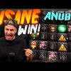 NEW RECORD BIG WIN on Hand Of Anubis Slot!