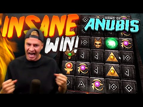 NEW RECORD BIG WIN on Hand Of Anubis Slot!