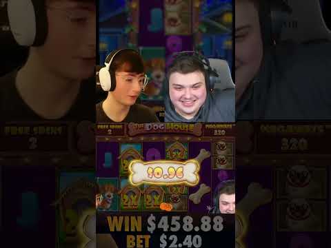 EVERY CONNECTION PAYS HUGE On DOG HOUSE MEGAWAYS!! #shorts #slots #doghousemegaways