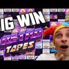 RETRO TAPE SLOT BIG WINS 🔥 Hard PushGaming for bonus buys