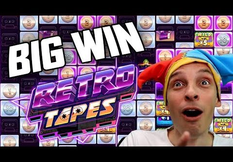 RETRO TAPE SLOT BIG WINS 🔥 Hard PushGaming for bonus buys