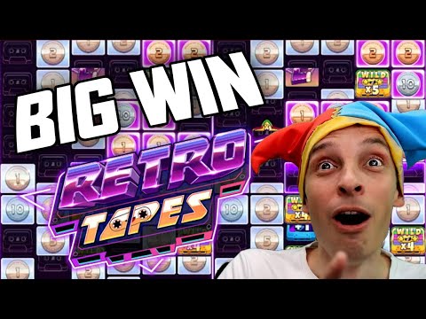 RETRO TAPE SLOT BIG WINS 🔥 Hard PushGaming for bonus buys