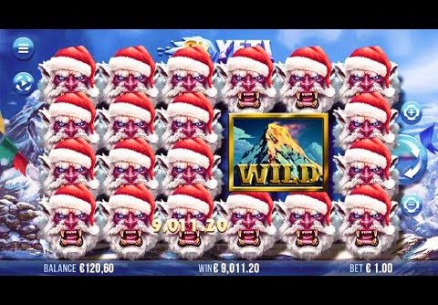 MEGA BIG WIN🎇 SANTA 9k Yeti Slot🔔🔔🔔