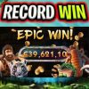 MY BIGGEST RECORD WIN EVER 🔥 ON THIS ROCK VEGAS SLOT OMG MASSIVE JACKPOT‼️ #shorts