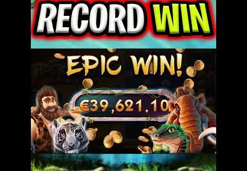 MY BIGGEST RECORD WIN EVER 🔥 ON THIS ROCK VEGAS SLOT OMG MASSIVE JACKPOT‼️ #shorts