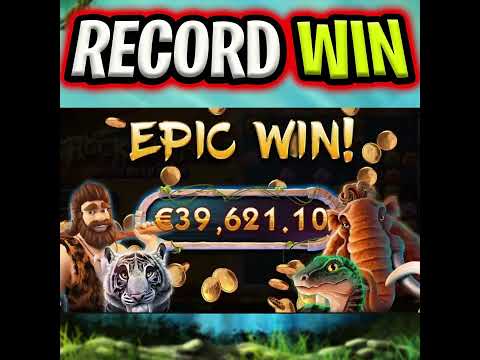 MY BIGGEST RECORD WIN EVER 🔥 ON THIS ROCK VEGAS SLOT OMG MASSIVE JACKPOT‼️ #shorts