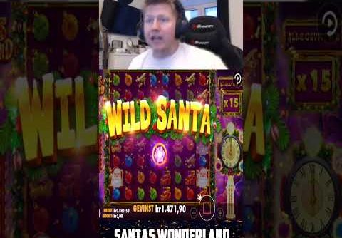 Huge Win on Santas Wonderland slot! Biggest win of the  week