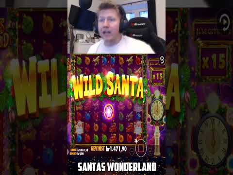 Huge Win on Santas Wonderland slot! Biggest win of the  week