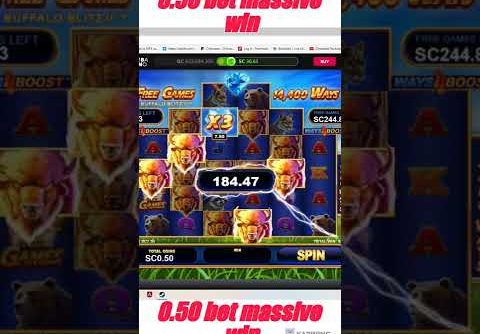 BIGGEST WIN YOU WILL EVER SEE ON 0.50 BET CHUMBA – CASINO