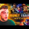 BIGGEST WIN ON MONEY TRAIN 3 🎰 Insane Wins On Online Slots 🎰