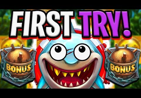 RAZOR SHARK 🦈 SLOT HUGE BIG WIN BONUS 🔥 OMG SO MANY FREE SPINS‼️