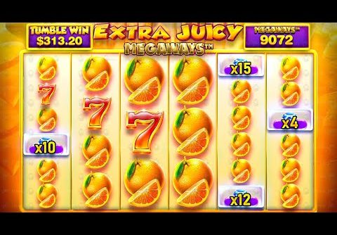 ENORMOUS 700X WIN On EXTRA JUICY MEGAWAYS!! (MAX SPINS)