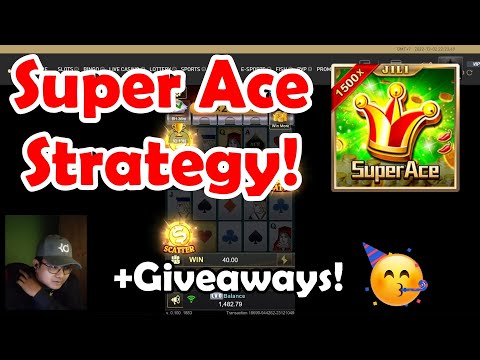 Super Ace! Casino slots strategy #bigwin #onlinecasino #giveaways #jilibet #jiliplay