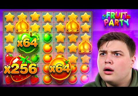 I NEVER SEEN ANYTHING LIKE THIS On FRUIT PARTY.. ($10,000+ HUGE WIN)