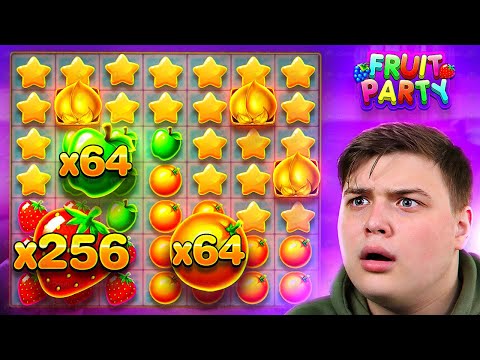 I NEVER SEEN ANYTHING LIKE THIS On FRUIT PARTY.. ($10,000+ HUGE WIN)