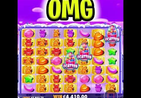 ANOTHER MEGA WIN ON SUGAR RUSH THIS SLOT IS SO GOOD OMG‼️🔥 #shorts