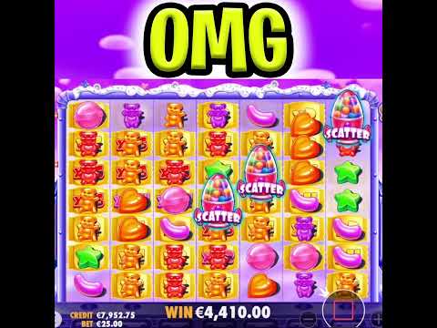 ANOTHER MEGA WIN ON SUGAR RUSH THIS SLOT IS SO GOOD OMG‼️🔥 #shorts